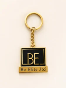 Signature Enamel Logo Keychain